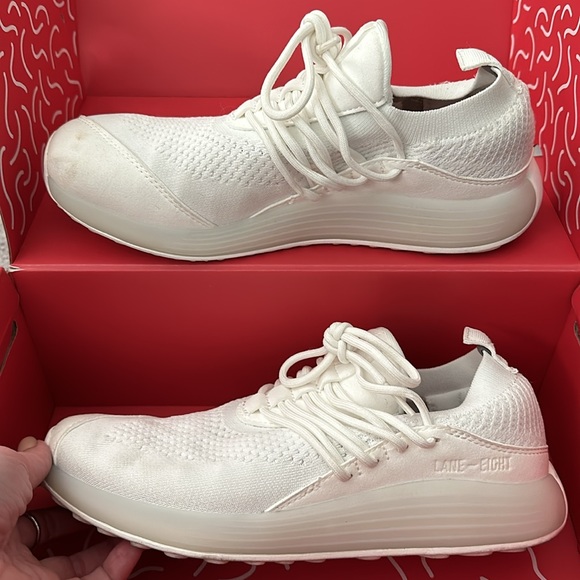 Lane Eight White Trainer - Picture 3 of 9